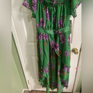 Live 4 Truth Tropical floral coverup shirt/dress.